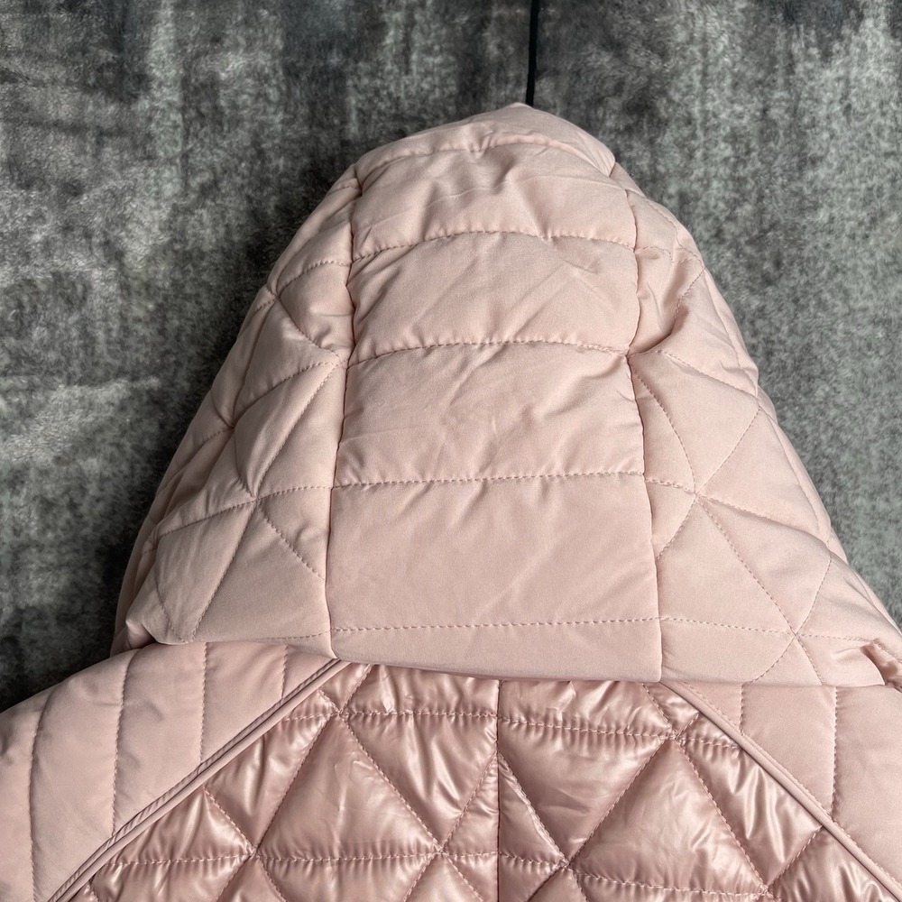 Marc New York Andrew Mark Womens XL Pink Quilted Puffer Jacket Full Zip NWT NEW - Picture 10 of 11
